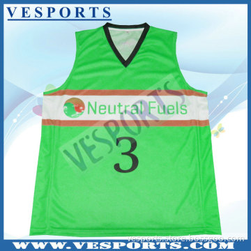Custom Printed Dri Fit Basketball Uniform Design